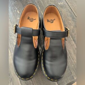 Dr Martens Polley Smooth Leather Mary Janes